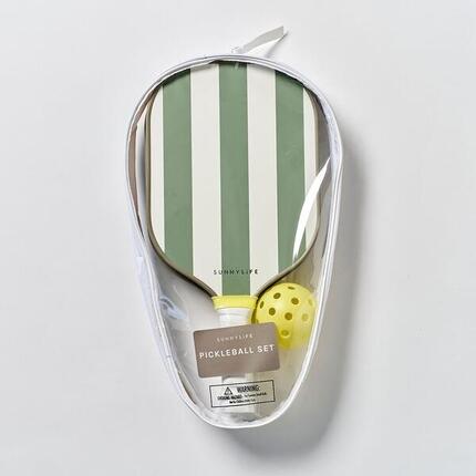 Sunnylife Set de pickleball Seagrass Sage