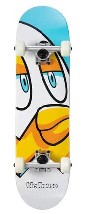 BIRDHOUSE Skateboard Complet Chicken Oversized 7.375" Bleu