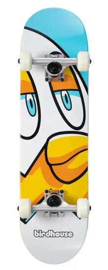 BIRDHOUSE Skateboard Complet Chicken Oversized 7.375" Bleu