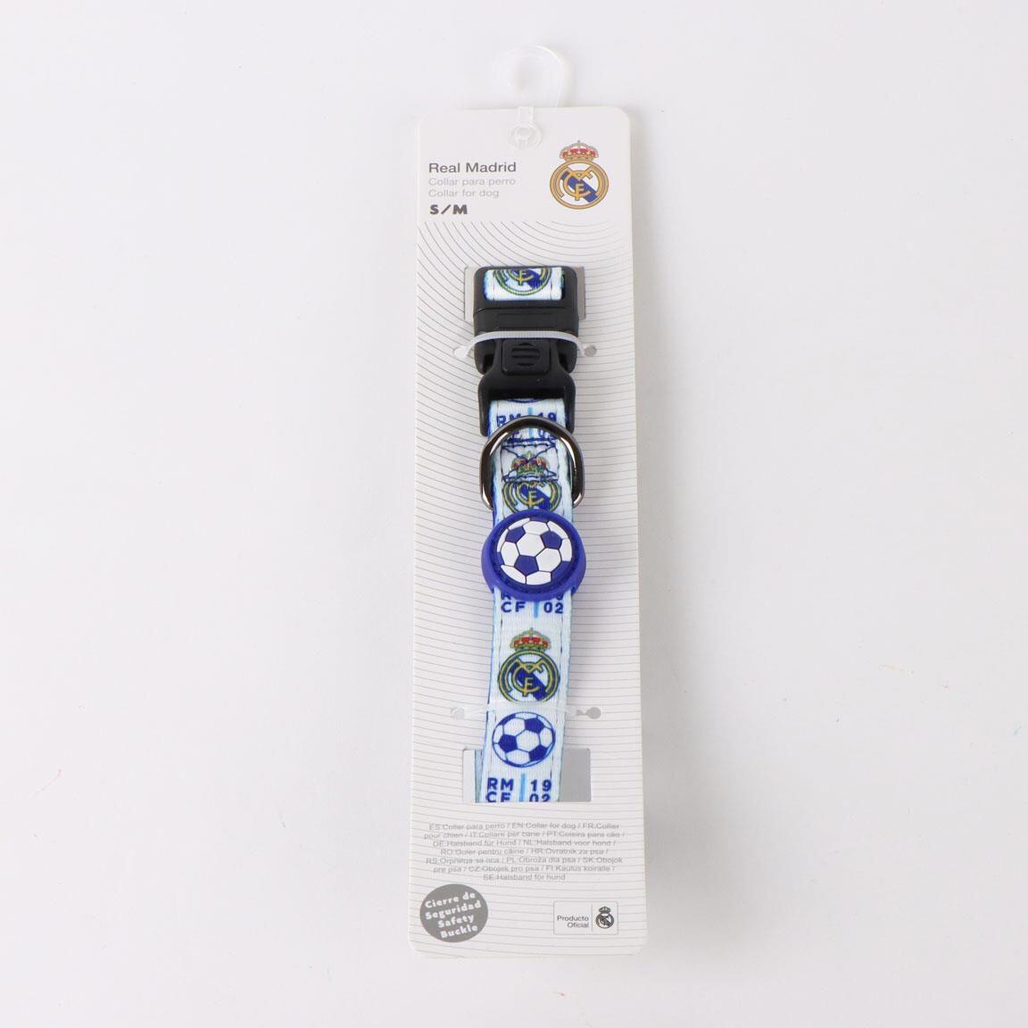 Hundehalsband Real Madrid verstellbar mit Metallring Blau 5/5