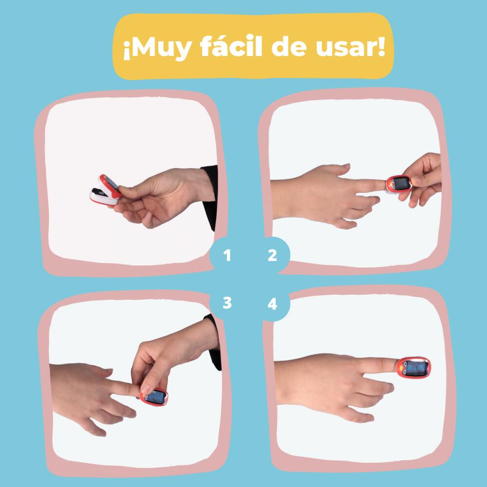 Pulsossimetro pediatrico con caricatore USB 7/7