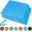 Set Saltea tip puzzel 6 Buc + 12 Margini Albastru