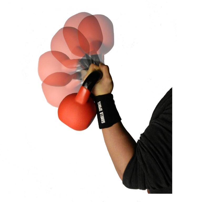 LOT DE 2 BRACELETS DE POIGNETS PROTECTION KETTLEBELLS | ACCESSOIRE MUSCULATION 4/7