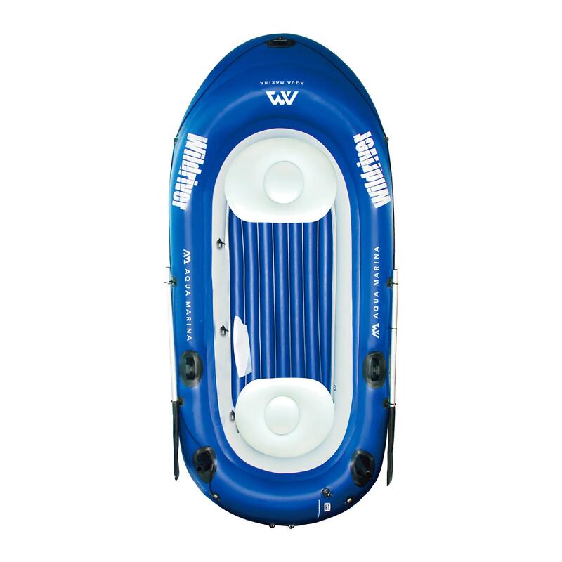 Ponton pentru 3 persoane cu motor Aqua Marina Wildriver