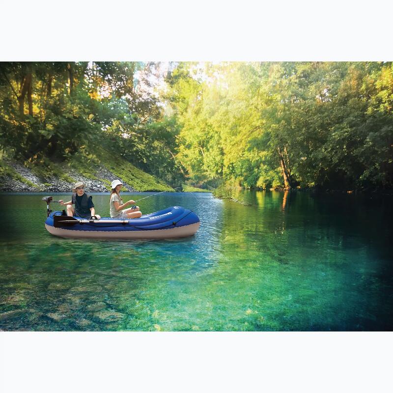 Ponton pentru 3 persoane cu motor Aqua Marina Wildriver