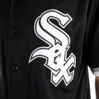 Maillot de Baseball MLB Chicago White Sox Nike Replica Alternate Noir pour Homme 3/3