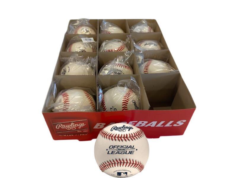 Rawlings ROLB2 leather Baseball | 12 pieces 3/3
