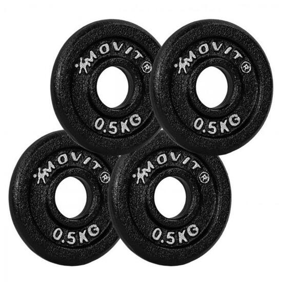 Hantelscheiben Set 30/31 mm 2 KG (4 x 0.5 KG)