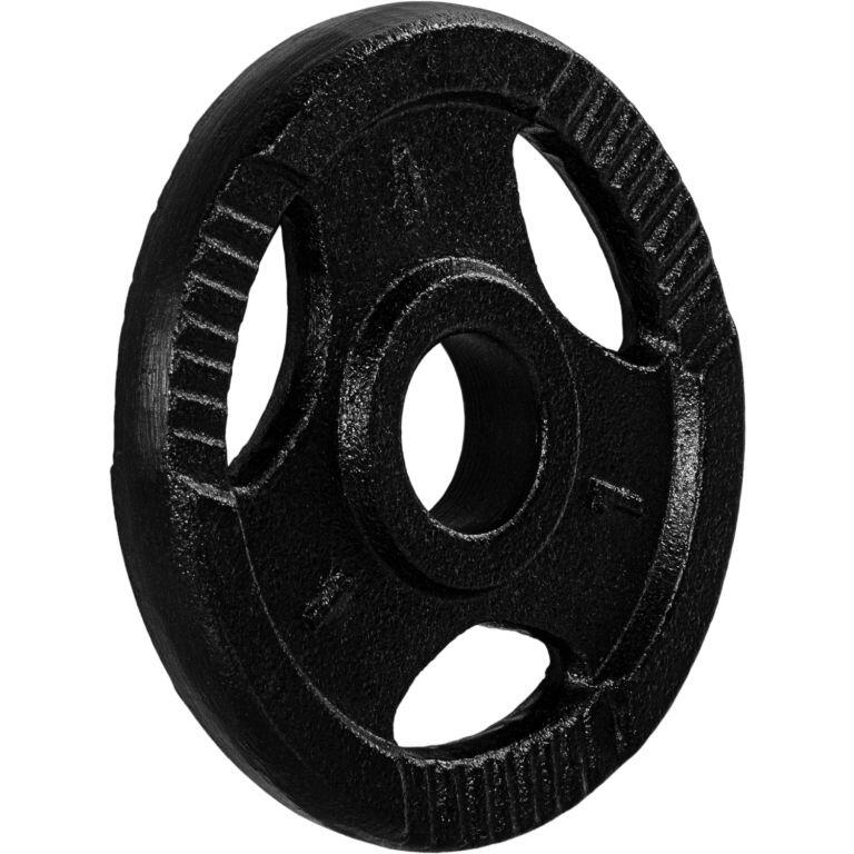 Hantelscheiben Set 30/31 mm Gusseisen Gripper 4 KG (4 x 1 KG) 4/7