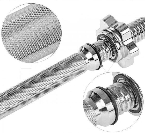 Kurzhanteln PRO 2er Set, Gusseisen Hanteln, 20kg, 30kg, 40kg, 50kg, 60kg,  30mm 3/7
