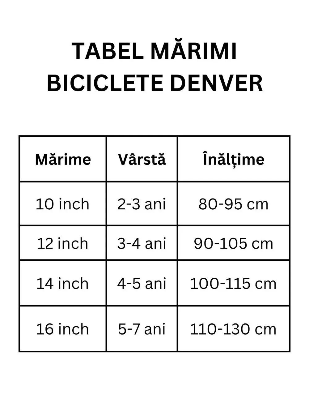 Bicicletă copii Denver Batman 16 inch negru 2/2
