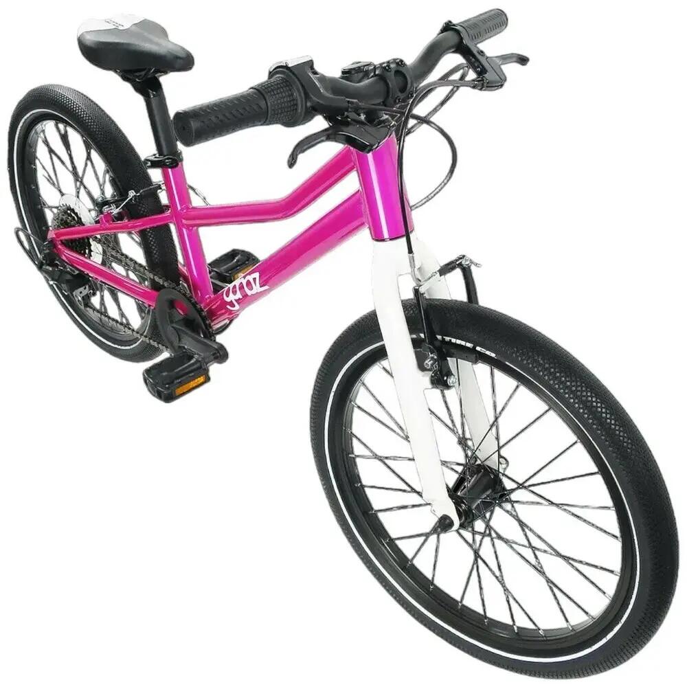 Bicicletă copii MTB Ganaz Ultralight 20 inch roz 2/11