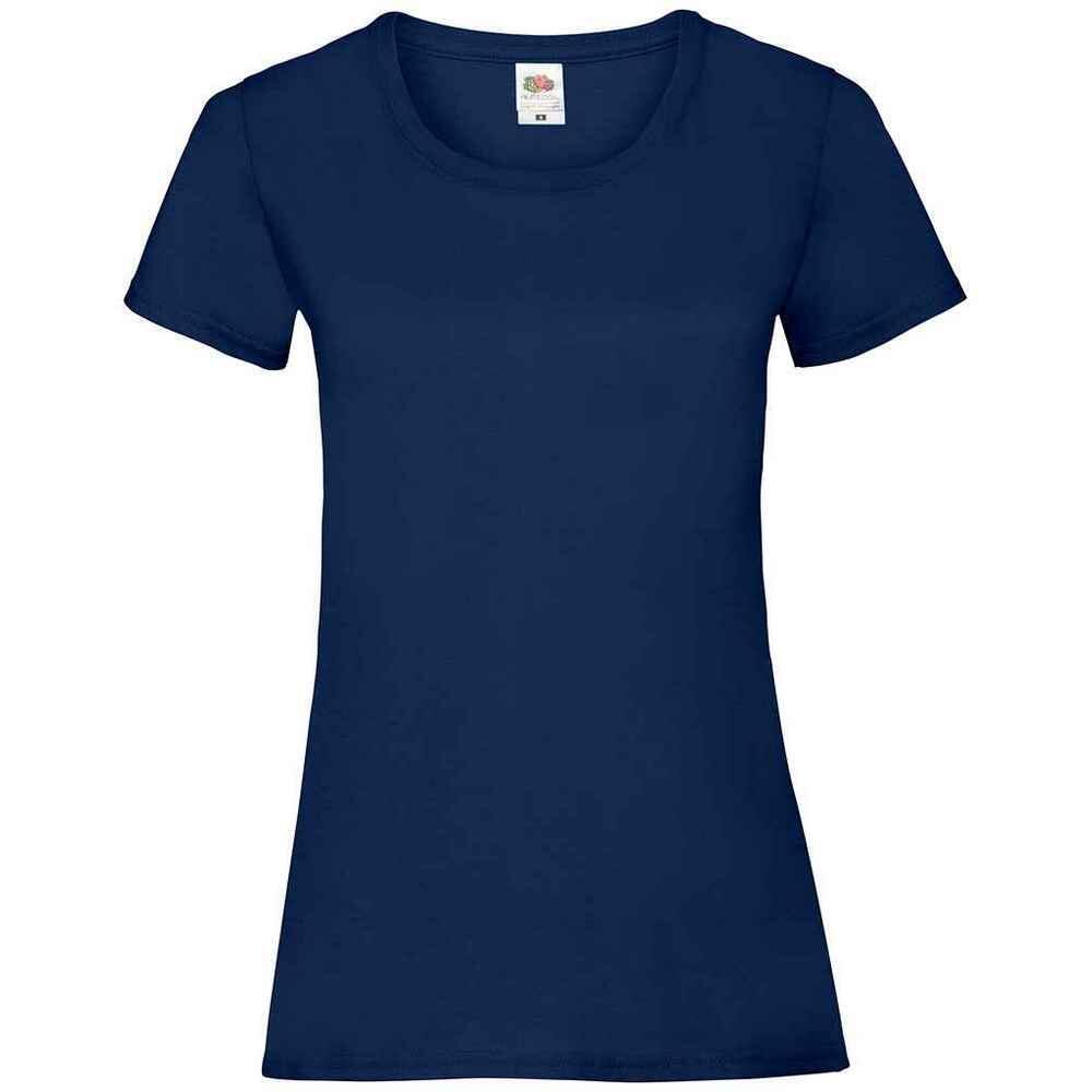 Fruit of the Loom Womens/Ladies Valueweight Heather Lady Fit T-Shirt
