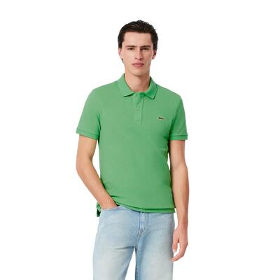 Maglietta Polo Aderente Uomo Lacoste L.12.12 Verde