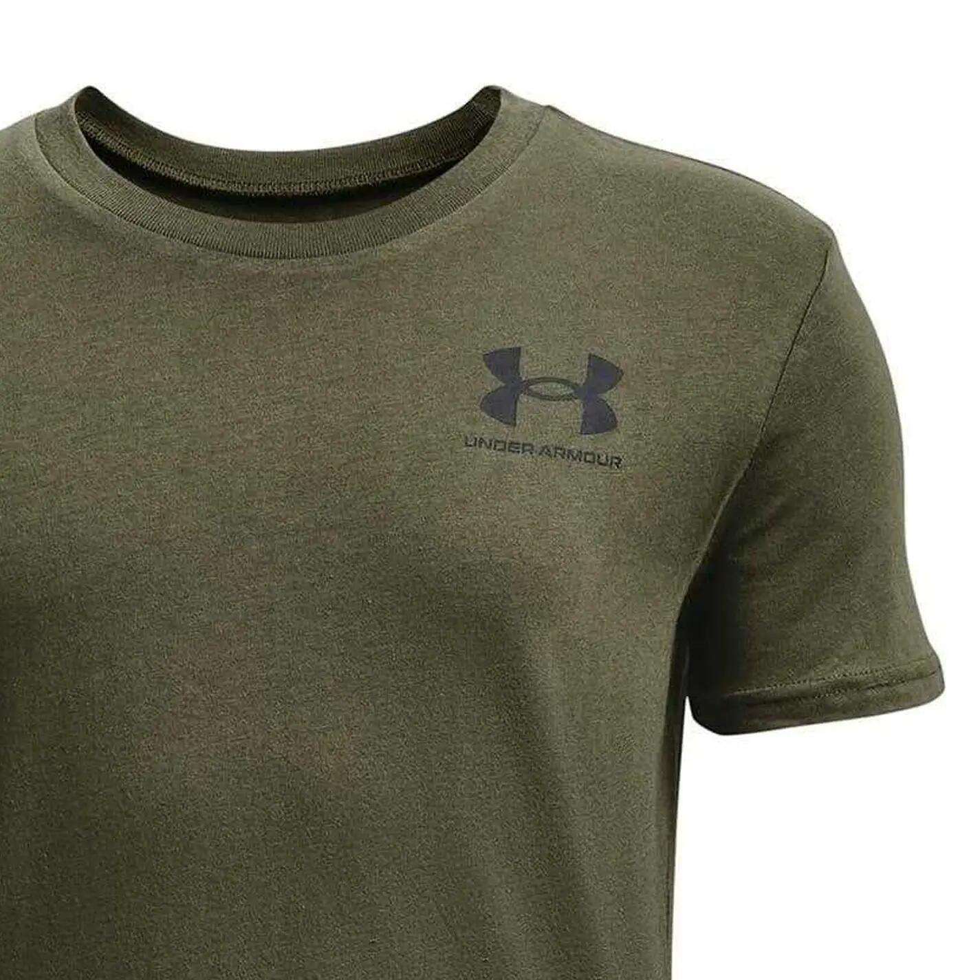 Tshirt Manches Courtes Motif/style Logo Garçon (Vert) 3/3