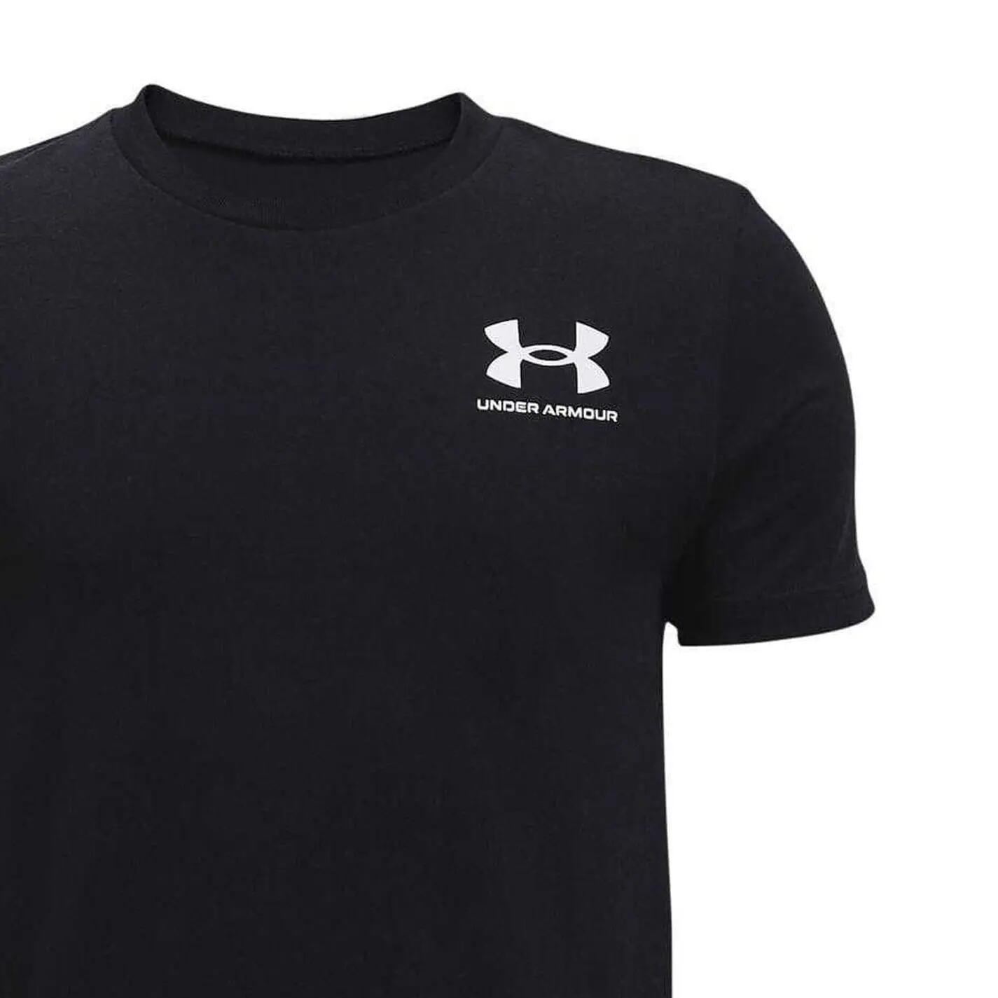 TShirt für Jungen, kurzärmlig Kinder Black Heather 3/3
