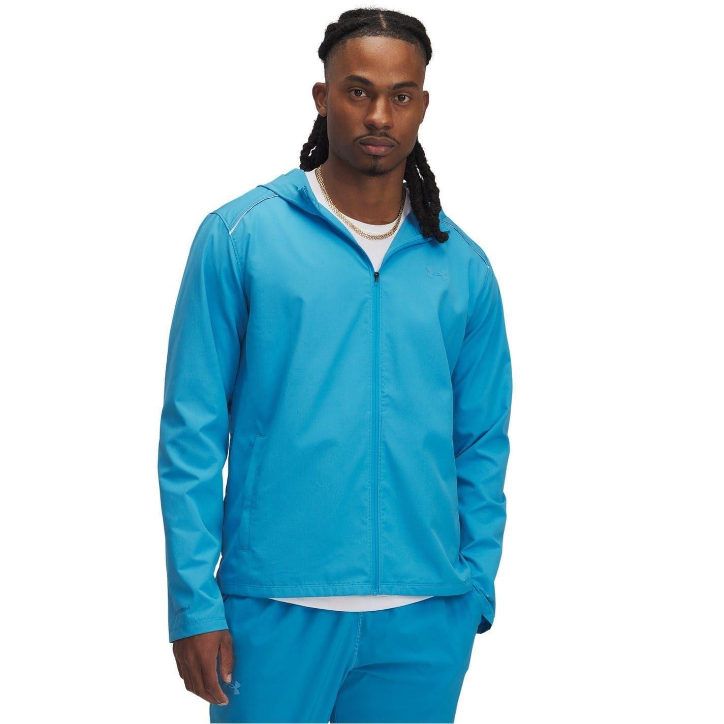 mens carolina blue windbreaker