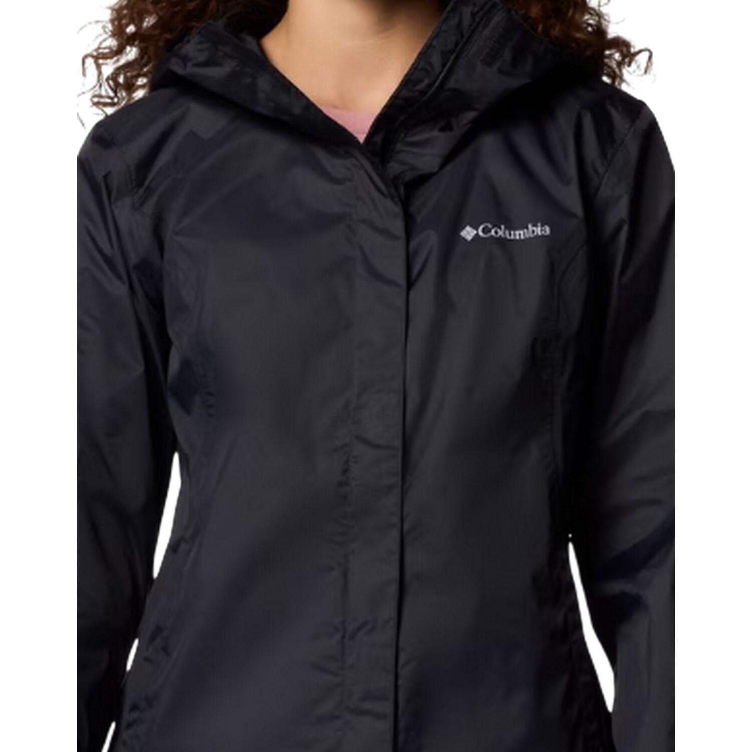Jacke, wasserfest für , Packable Damen Schwarz 3/7