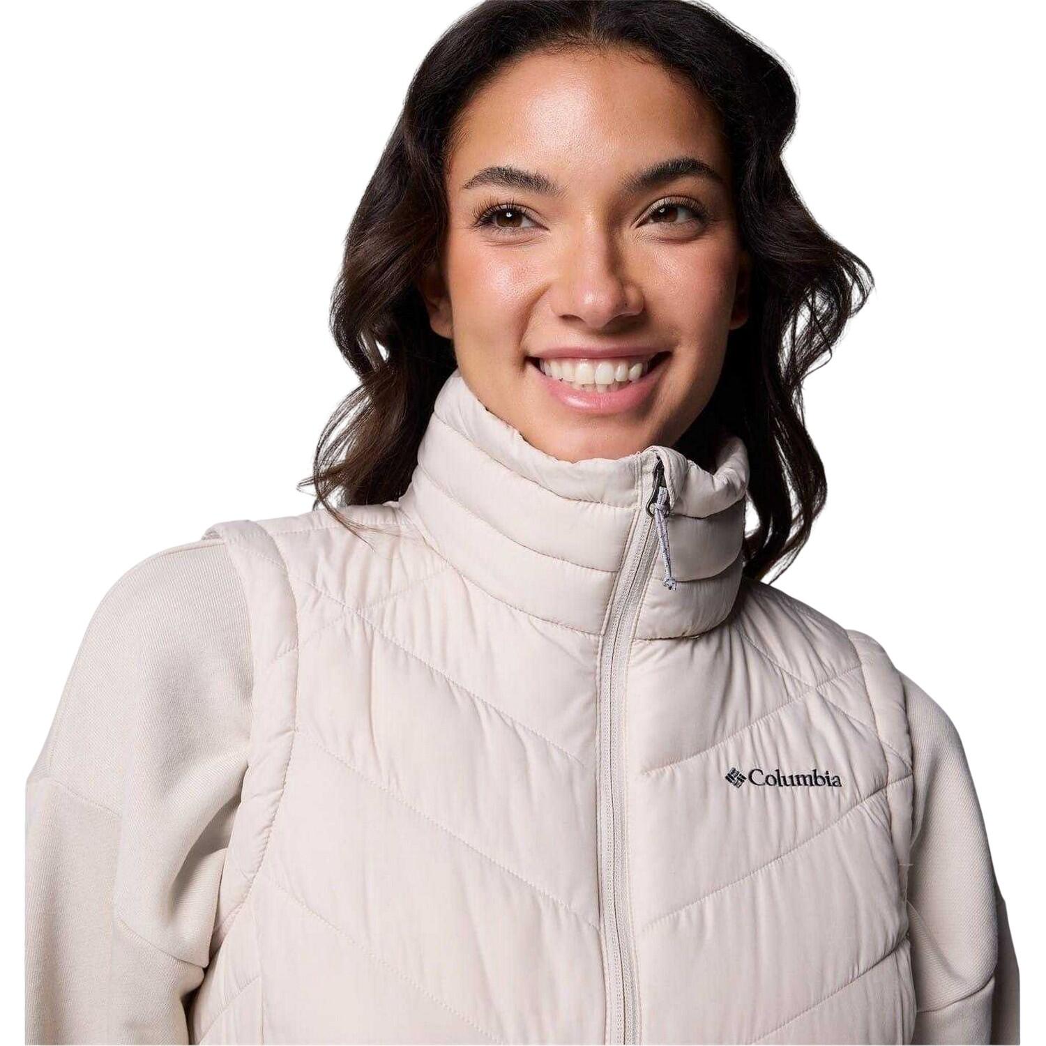 Veste Sans Manches Motif/style Matelassé HEAVENLY Femme (Taupe) 3/7