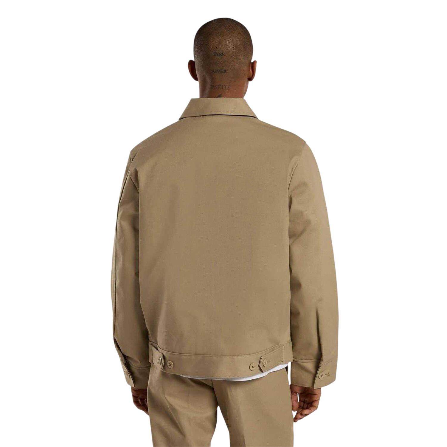 Chaqueta Harrington Eisenhower para Hombre Caqui 3/6