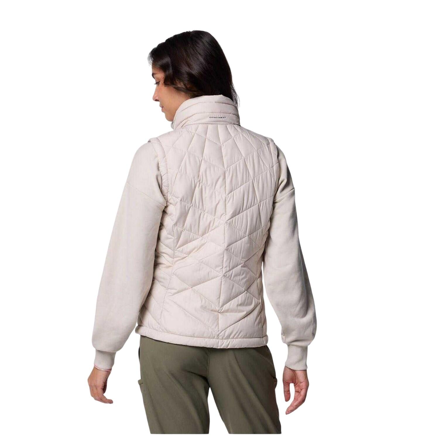 Veste Sans Manches Motif/style Matelassé HEAVENLY Femme (Taupe) 2/7