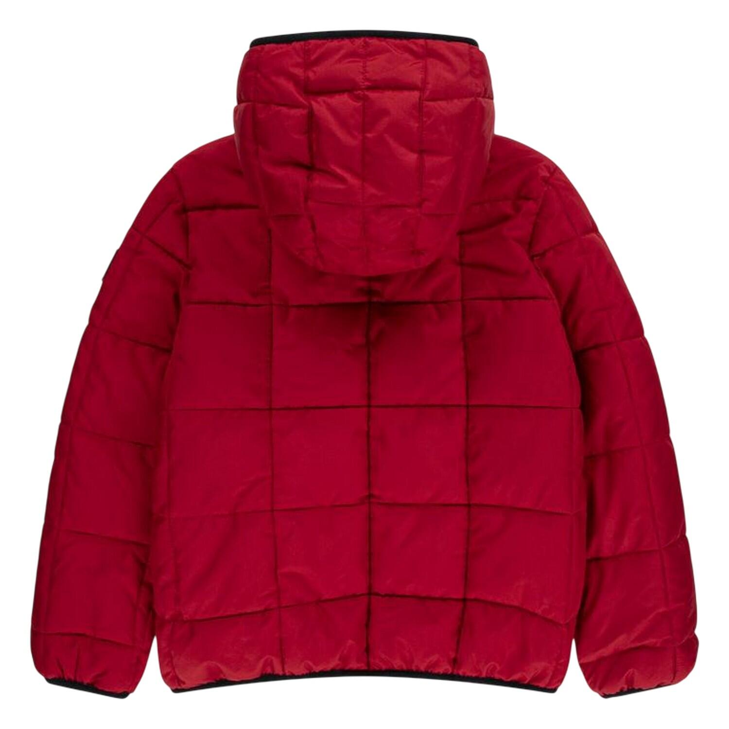Polyester gewatteerde jas voor kinderen (Rood) 2/5