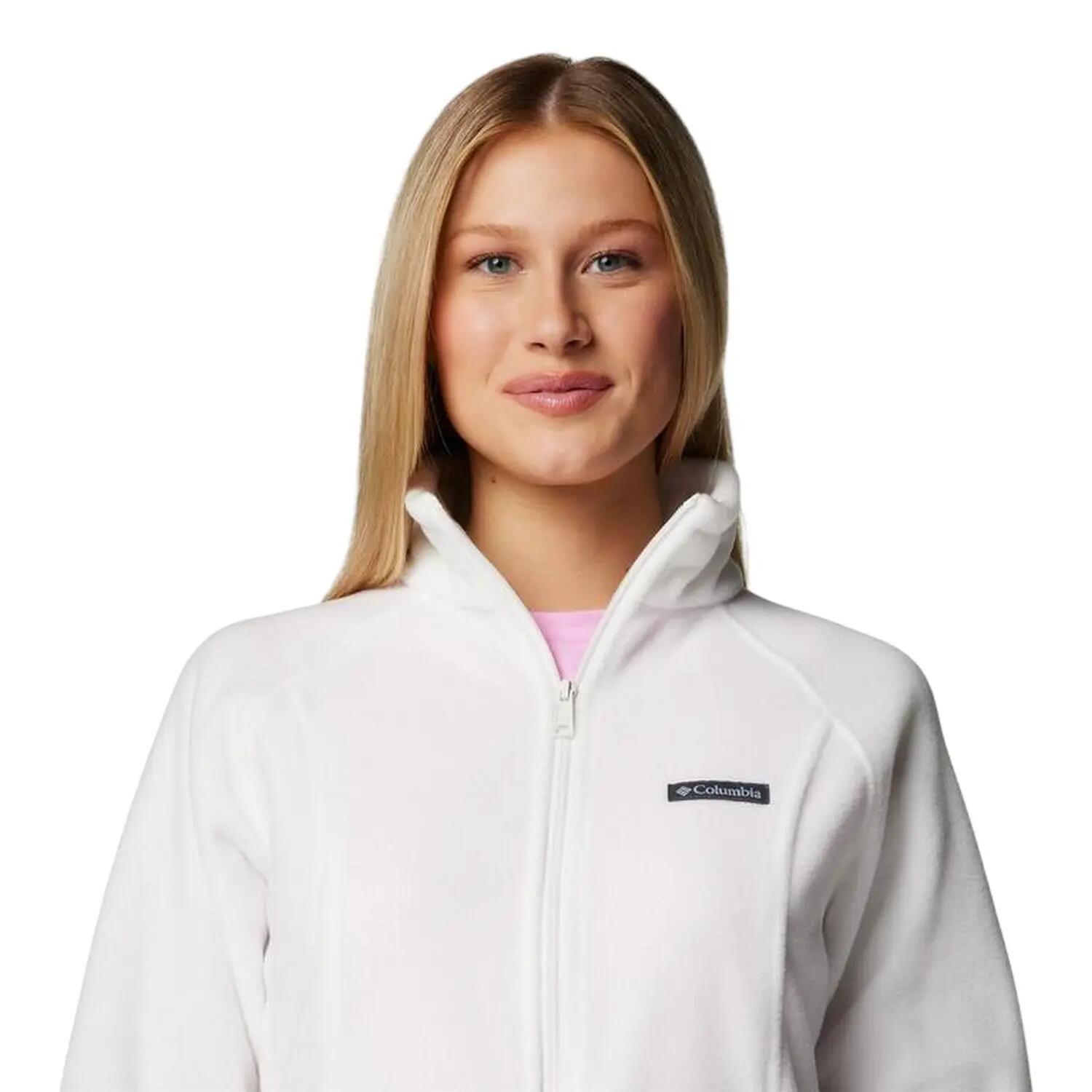 Casaco feminino Columbia Benton Springs com zíper completo 4/7