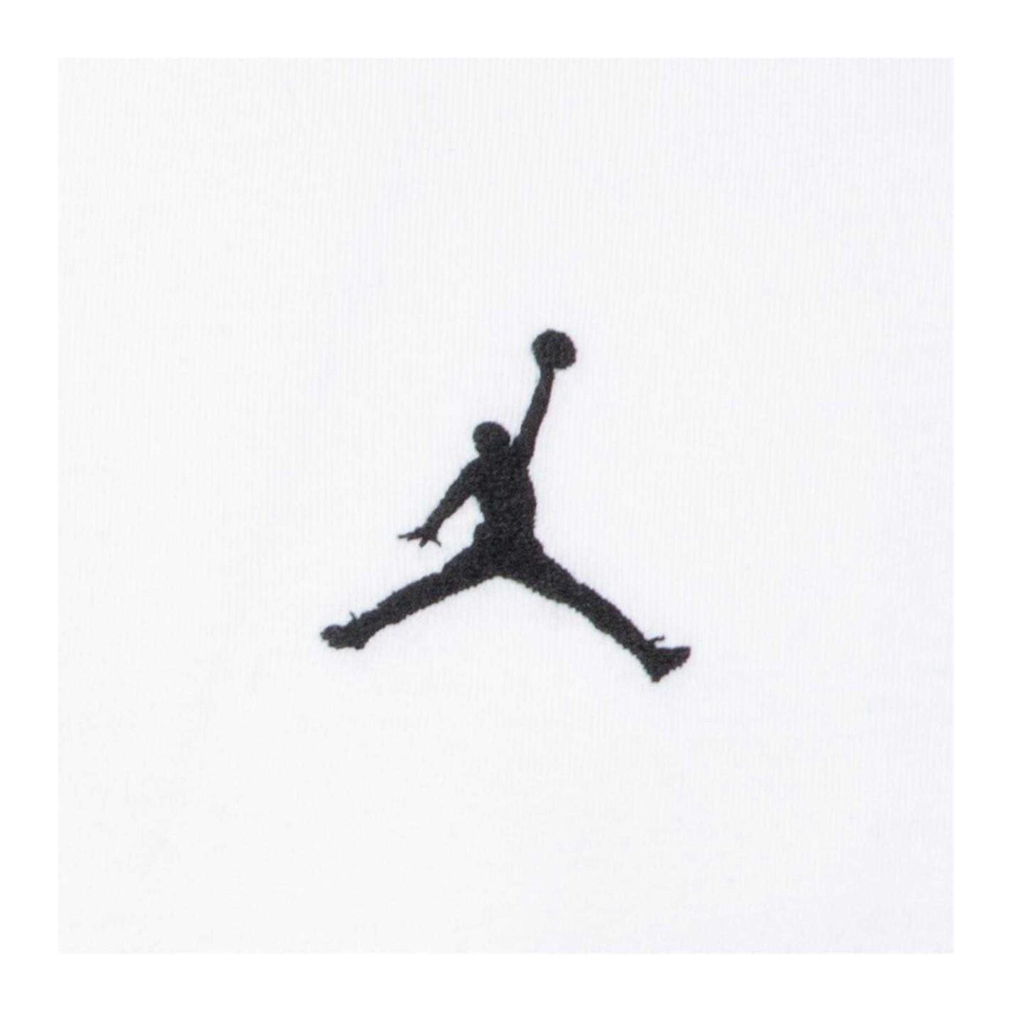 Maglietta Corta Logo Ragazze Nike Bianco Nero 3/3