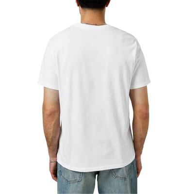 Maglietta Logo Ali Di Pipistrello Girocollo Uomo Levis Varsity Circle Bianco