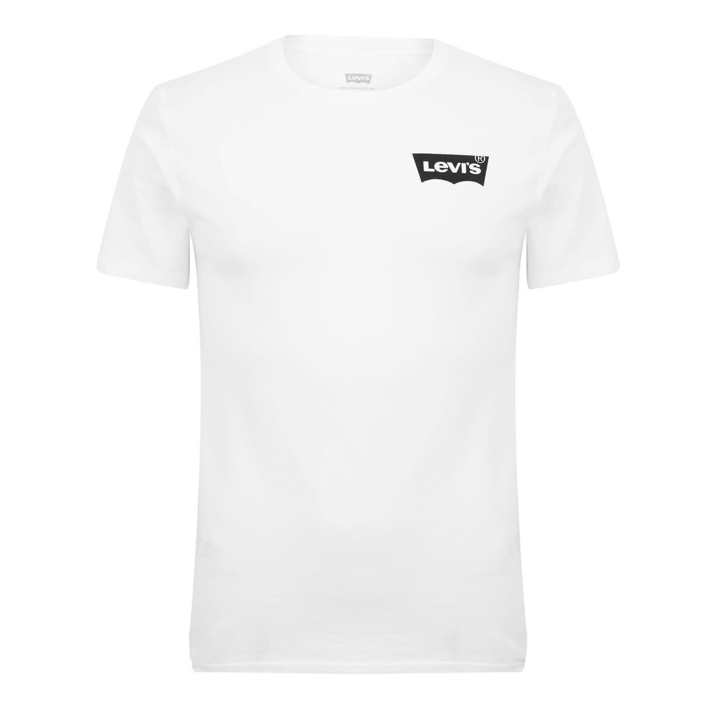 Camiseta Varsity Circle Diseño Logotipo de Batwing para Hombre Blanco 2/3