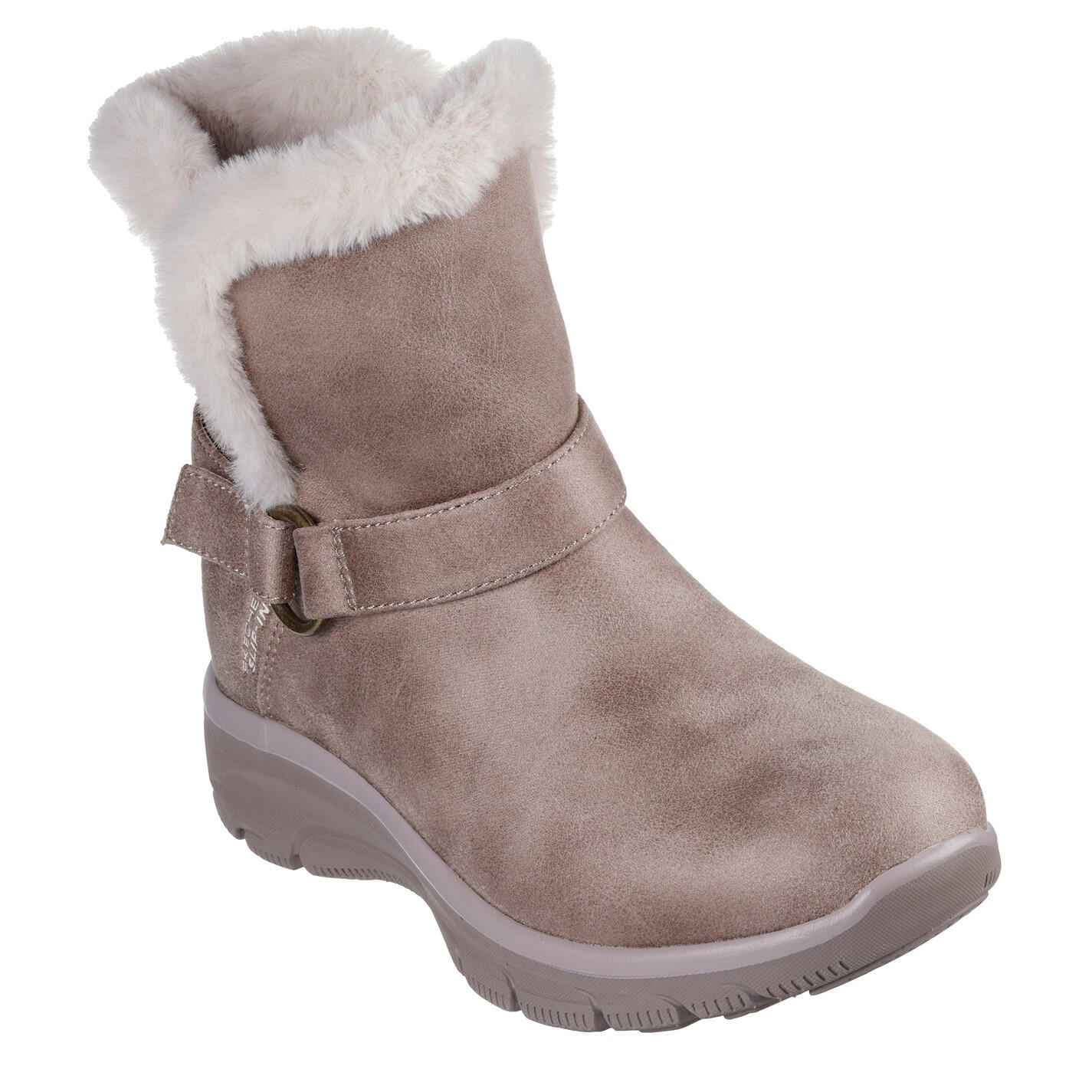 StivalettiDonna Skechers Easy Going Dreamers Grigio Tortora 4/7