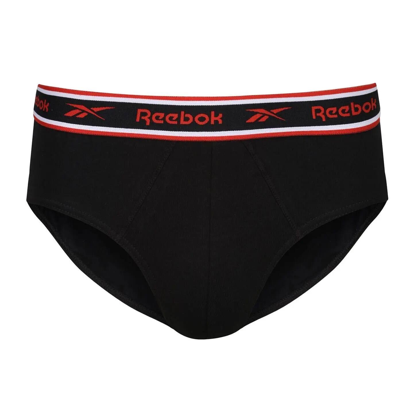 Slips für , Gummizug in der Taille, Baumwolle (3erPack) Herren Schwarz 3/7