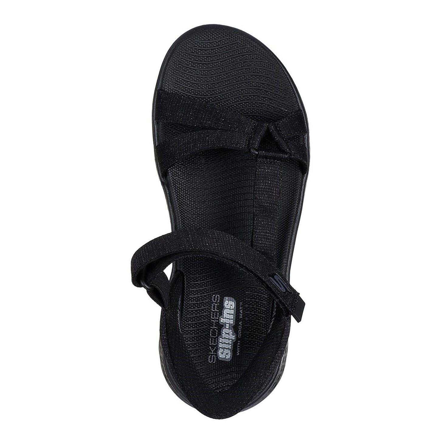 Sandali Screziato Da InfilareDonna Skechers Go Walk Nero Marna 4/7
