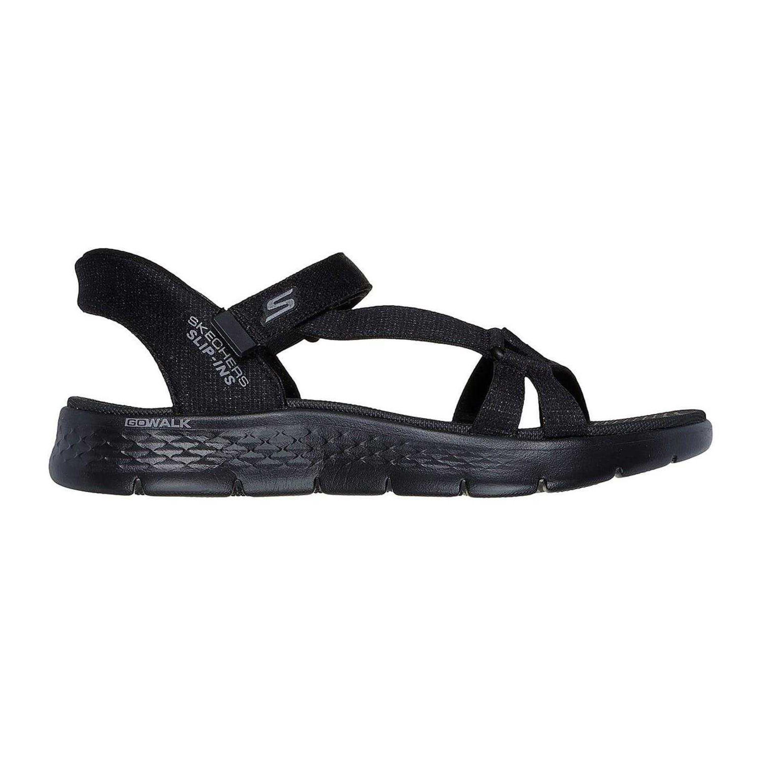 Sandali Screziato Da InfilareDonna Skechers Go Walk Nero Marna 3/7