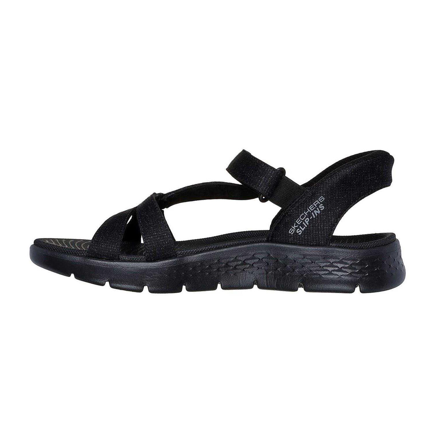 Sandali Screziato Da InfilareDonna Skechers Go Walk Nero Marna 2/7