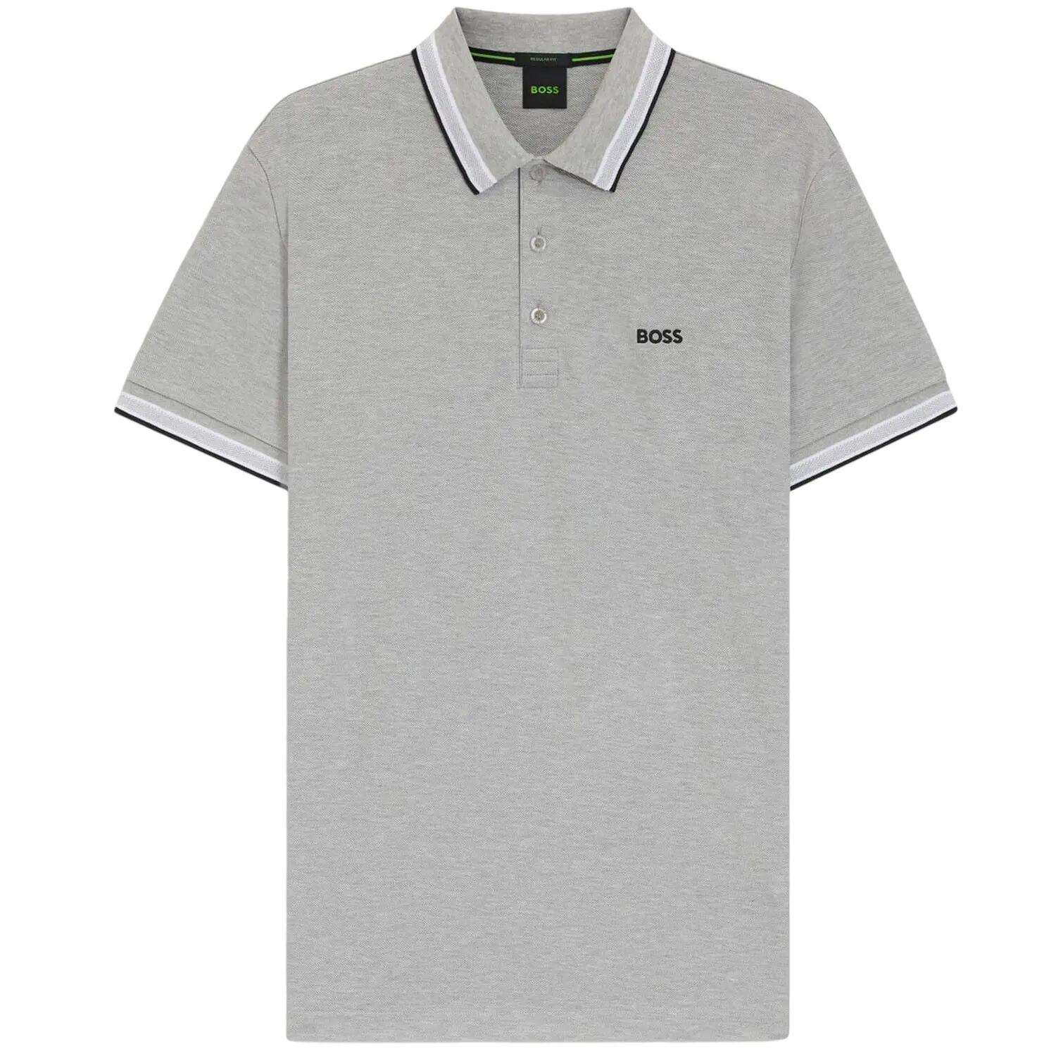 Maglietta Polo Uomo Boss Paddy Euro Argento 2/4