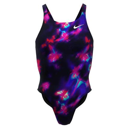 Maillot De Bain 1 Pièce Motif/style Floral Femme (Noir)