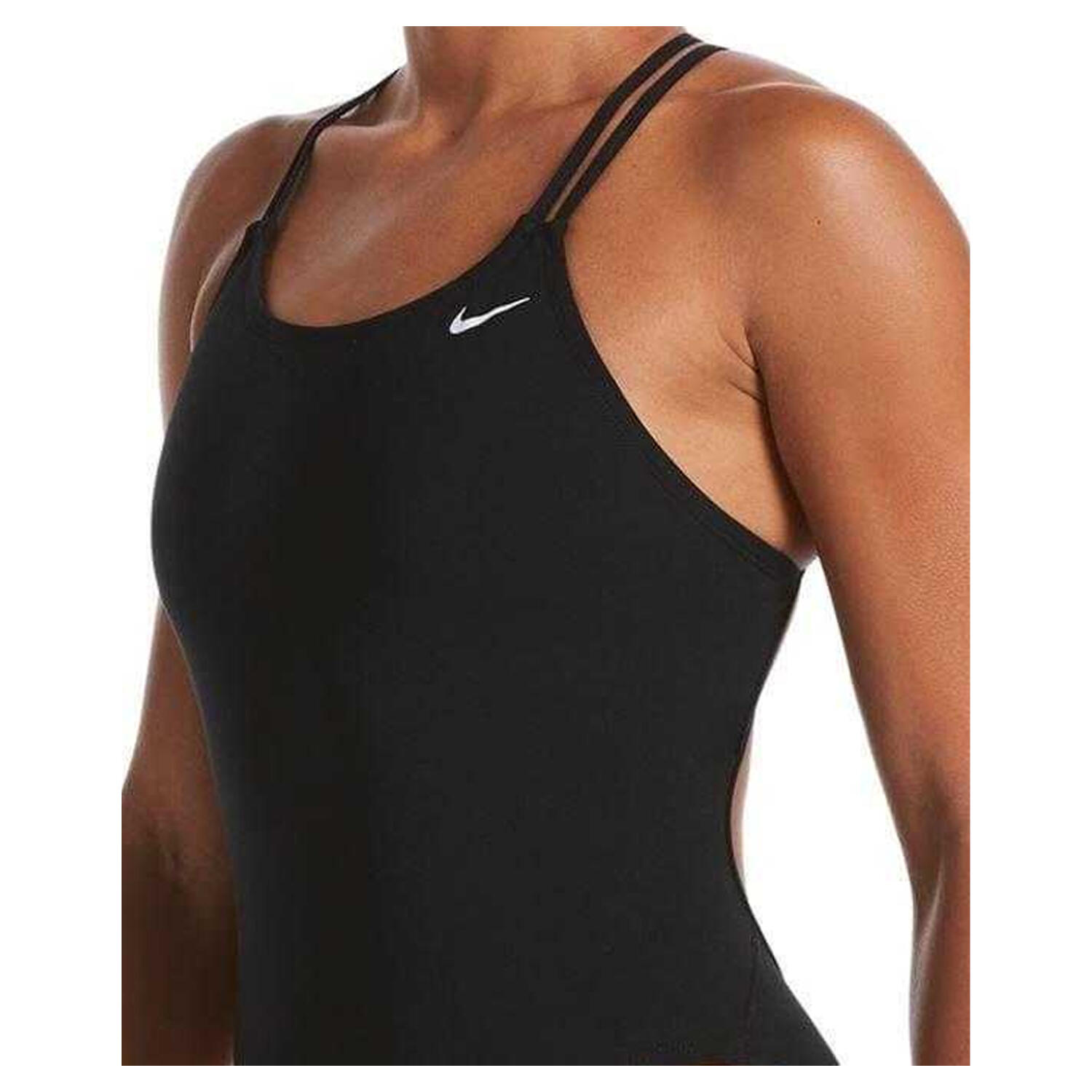 Costume Da Bagno Intero Ragno Donna Nike Nero 3/5
