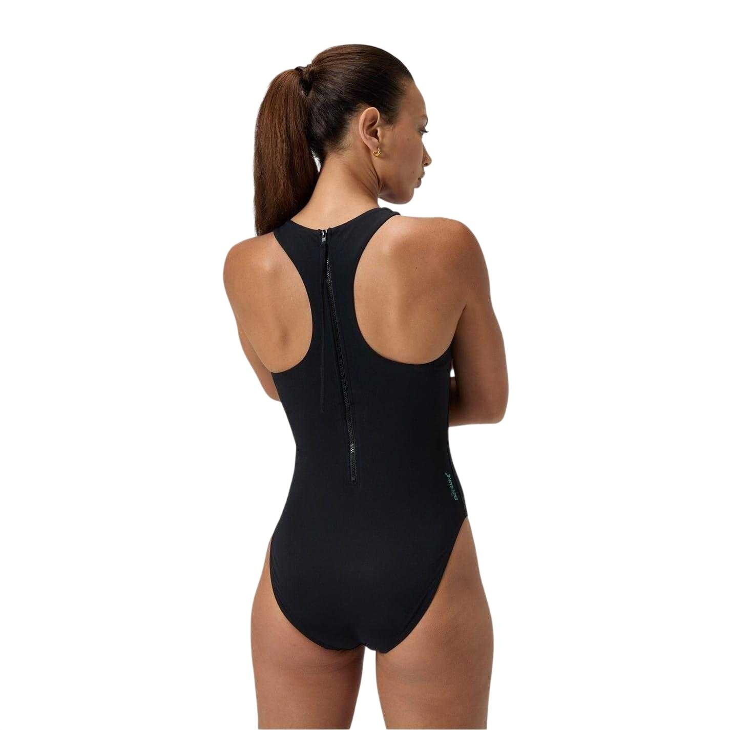 Maillot De Bain 1 Pièce RACER Femme (Anthracite) 2/6