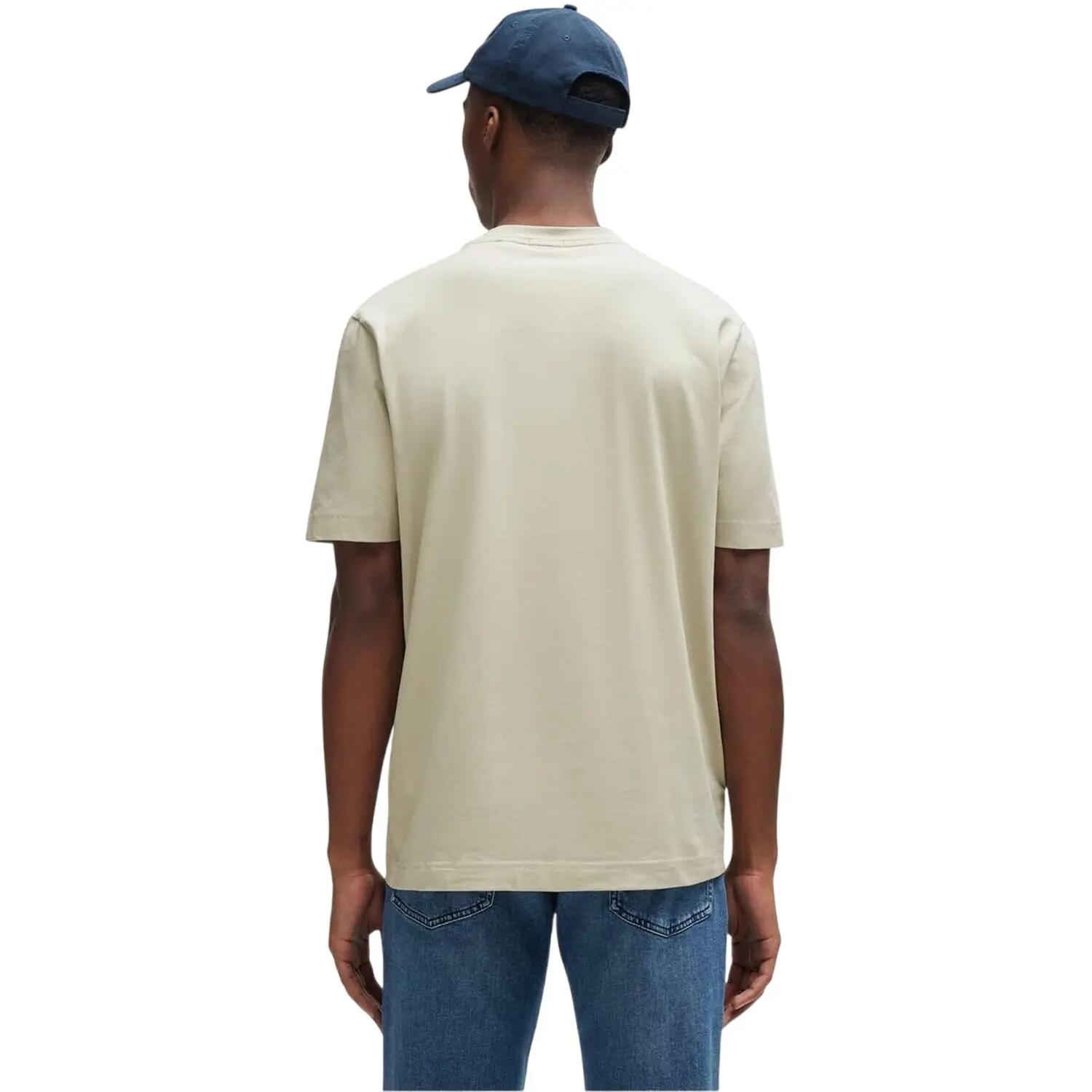 Tshirt Motif/style Logo TCHUP Homme (Beige Clair) 3/7