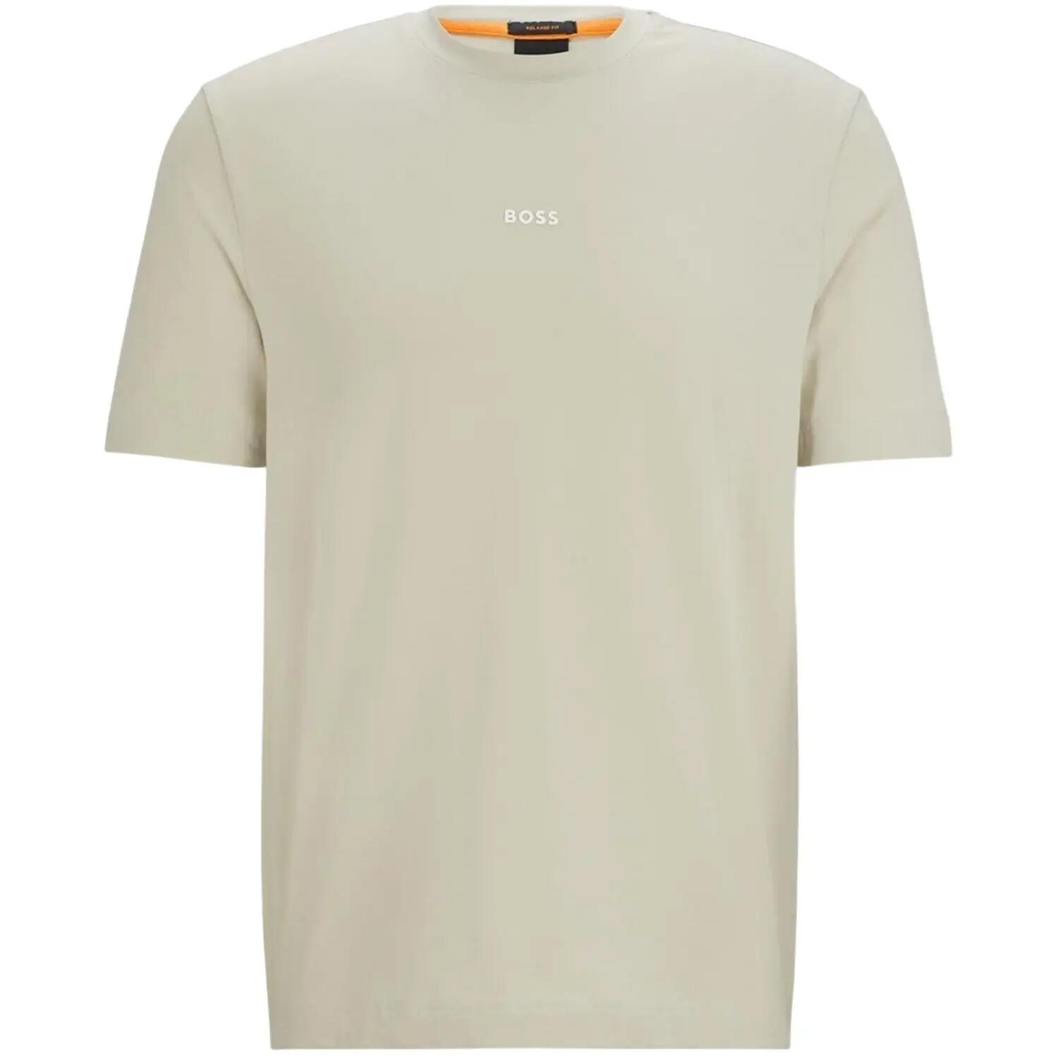 Tshirt Motif/style Logo TCHUP Homme (Beige Clair) 2/7