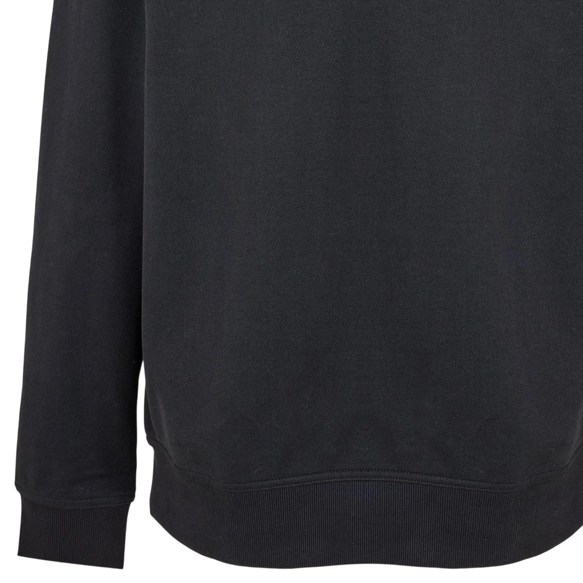 Felpa Logo Uomo Boss Wesmallcrew Nero 3/5