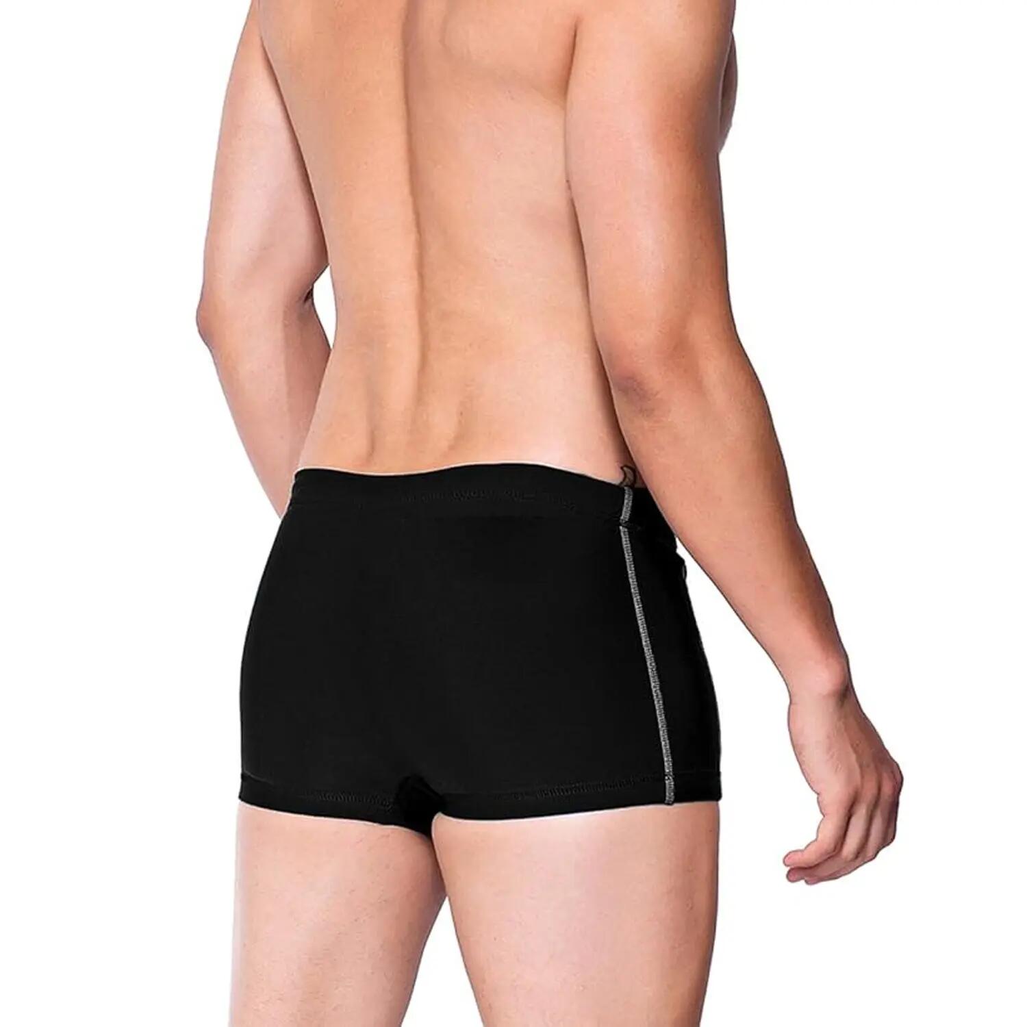 Mens Aquashort Swim Shorts (Black) 3/5