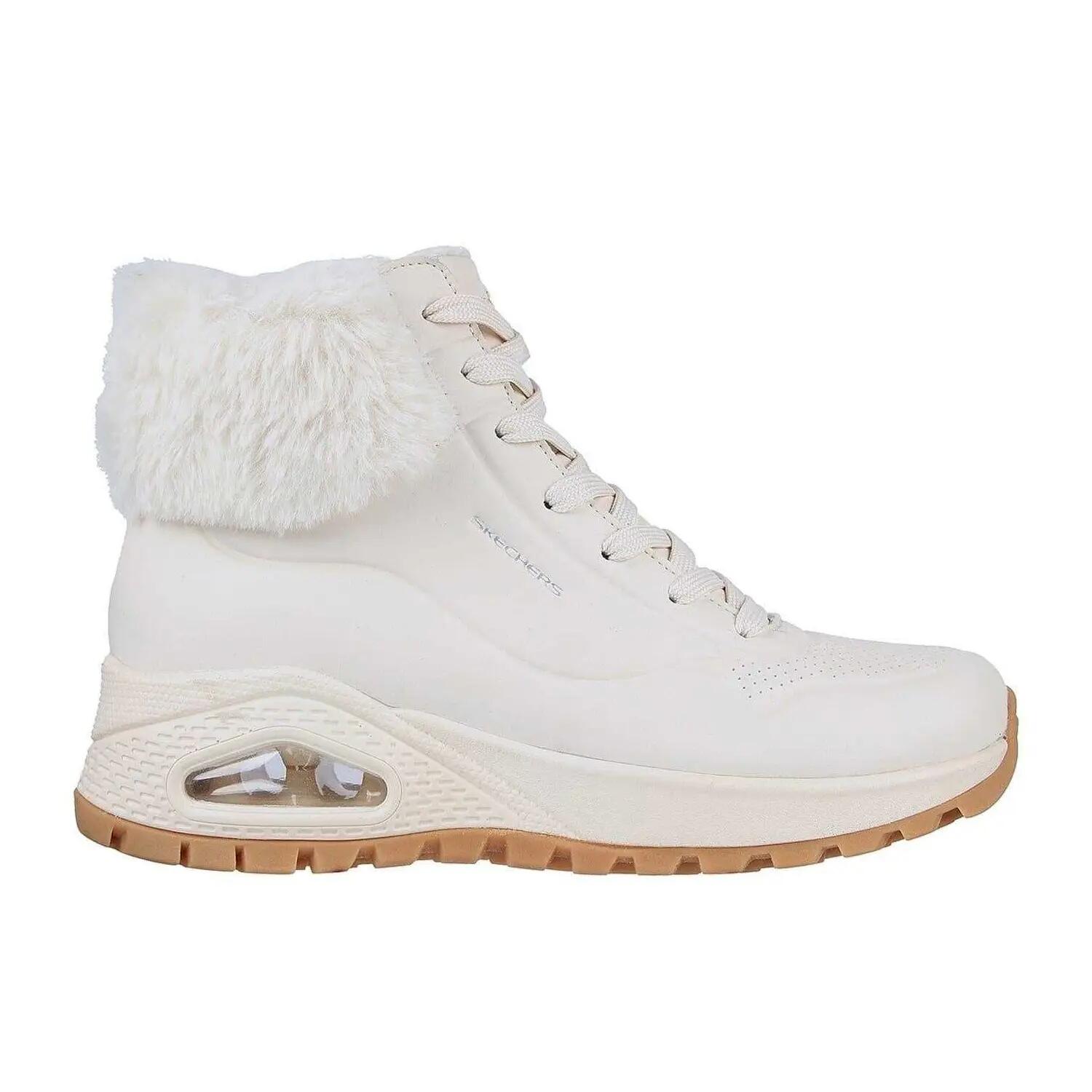 Botas a los Tobillos Uno Rugged para Mujer Blanco 3/7