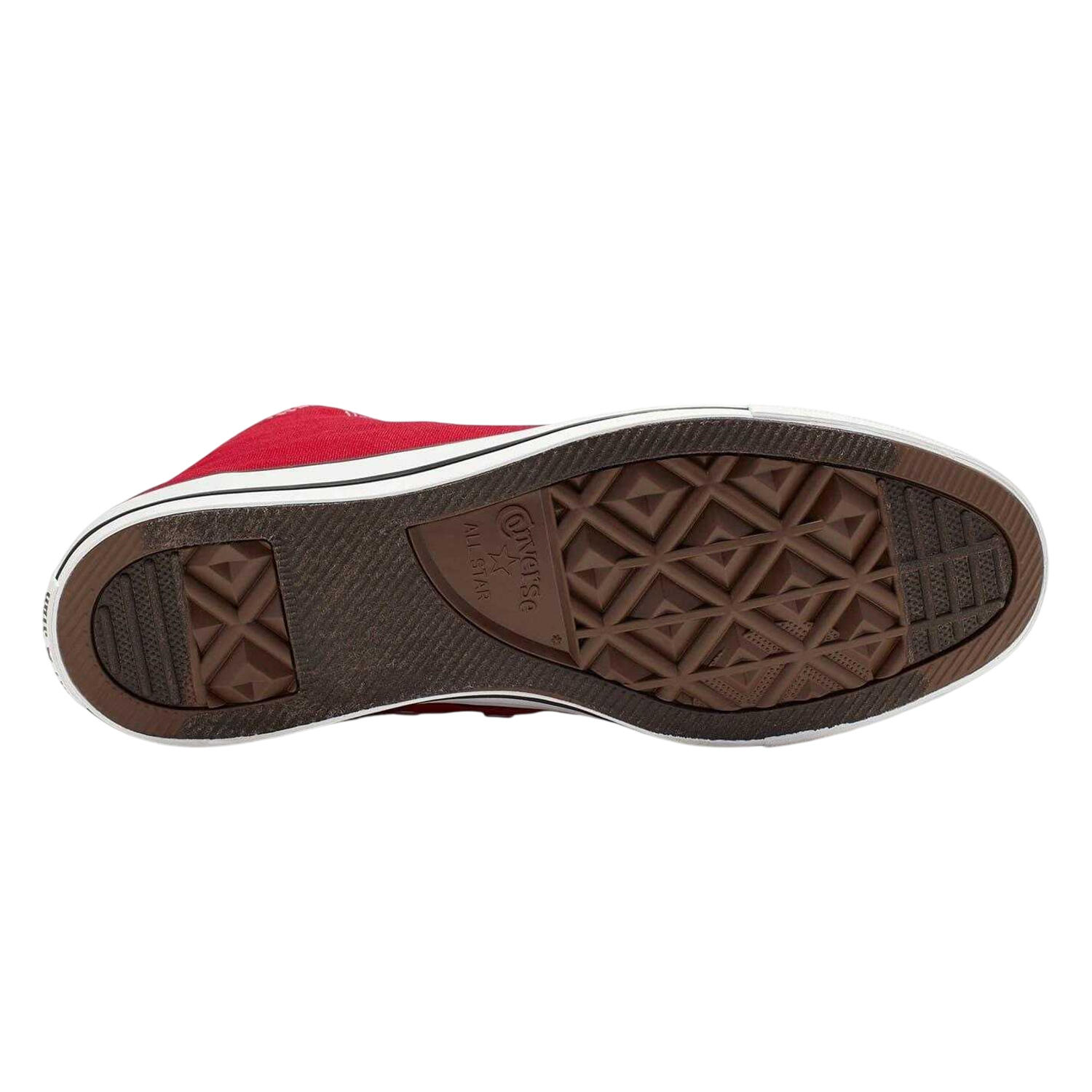 Zapatillas Altas Chuck Classic Hi para Mujer Rojo 4/7