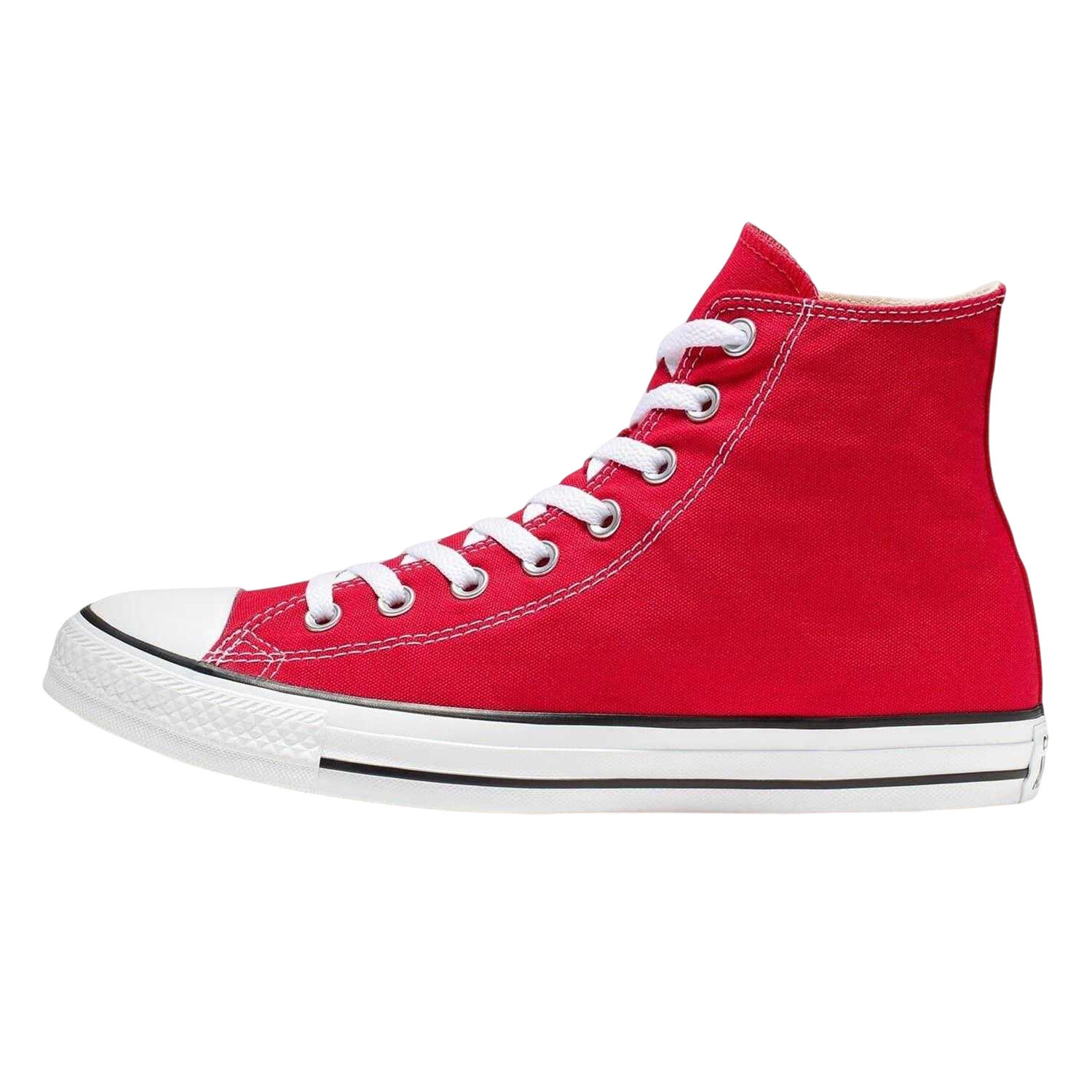 Zapatillas Altas Chuck Classic Hi para Mujer Rojo 2/7