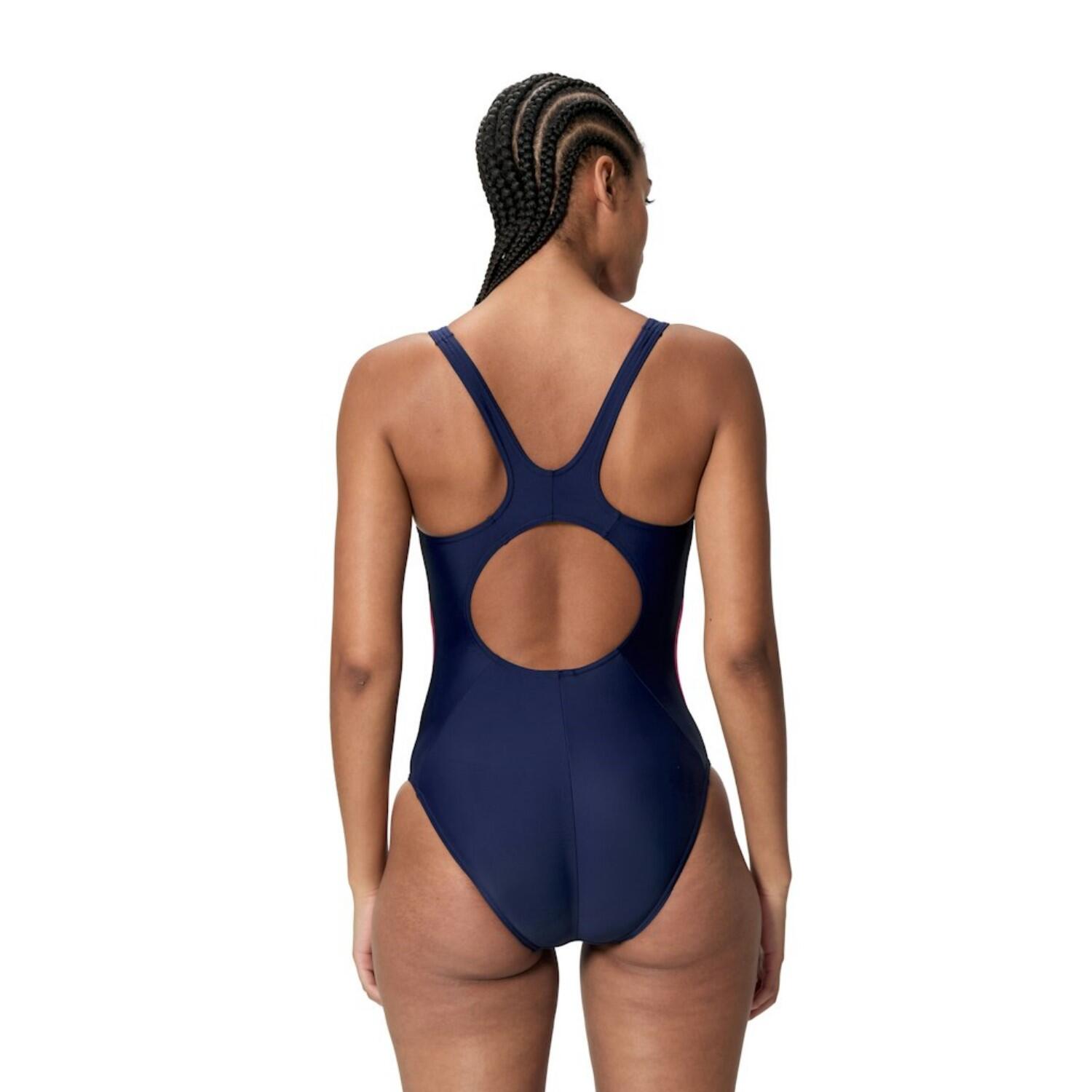 Speedo Colorblock 2.0 Badeanzug Damen chlorbeständig 3/5
