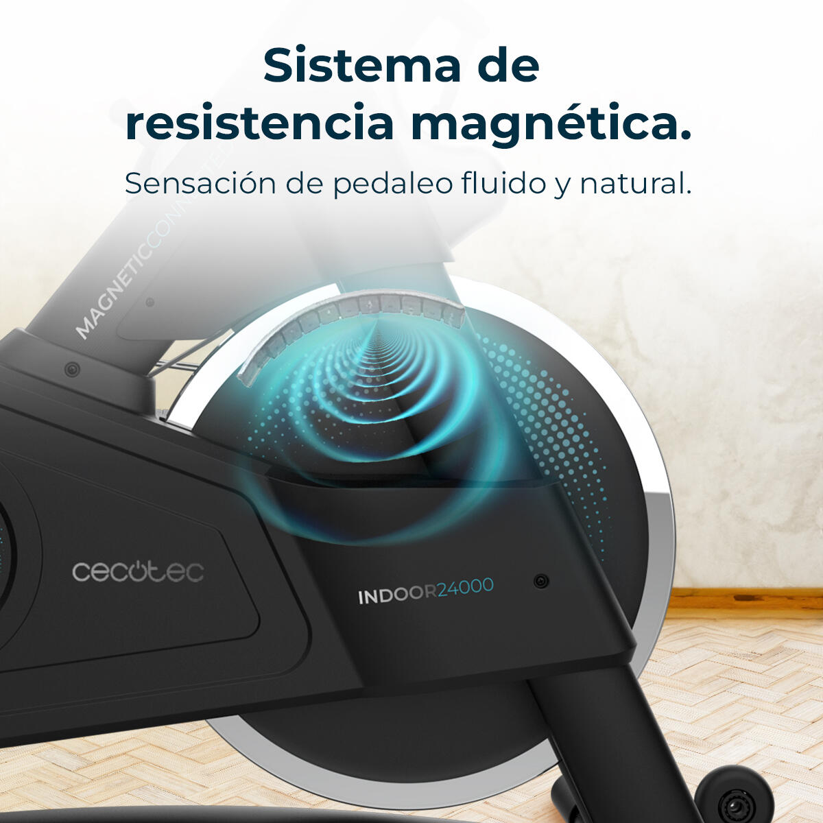 Bicicletas indoor DrumFit Indoor 24000 Magnetic Connected Cecotec 4/7