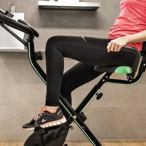 Bicicleta estática dobrável com encosto X-BIKE PRO 4/7