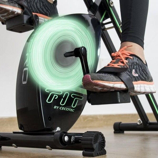 Bicicleta estática dobrável com encosto X-BIKE PRO 3/7